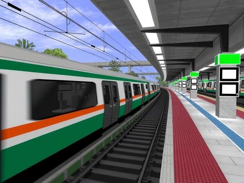 Kochi Metro station in the game